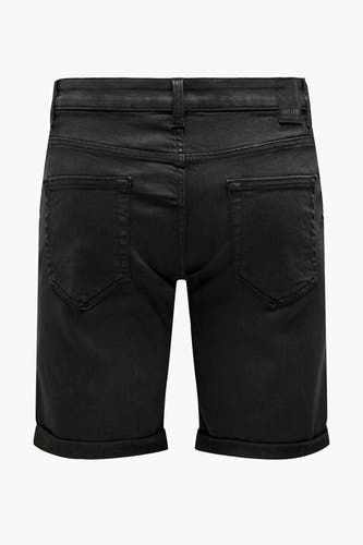 Jeansshort Black denim - ONLY & SONS®