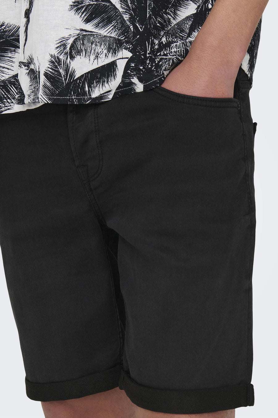Jeansshort Black denim - ONLY & SONS®