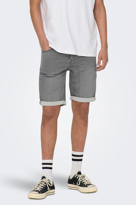 Jeansshort Grijs - ONLY & SONS®