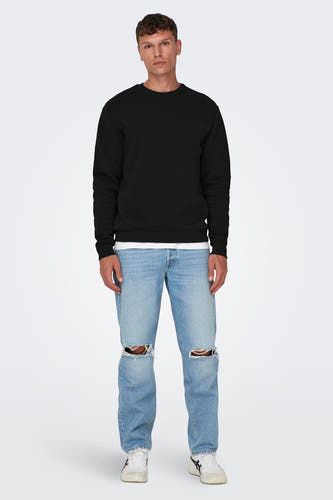 Sweater met ronde hals Zwart - ONLY & SONS®