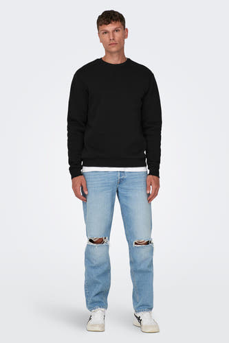 Sweater met ronde hals Zwart - ONLY & SONS®