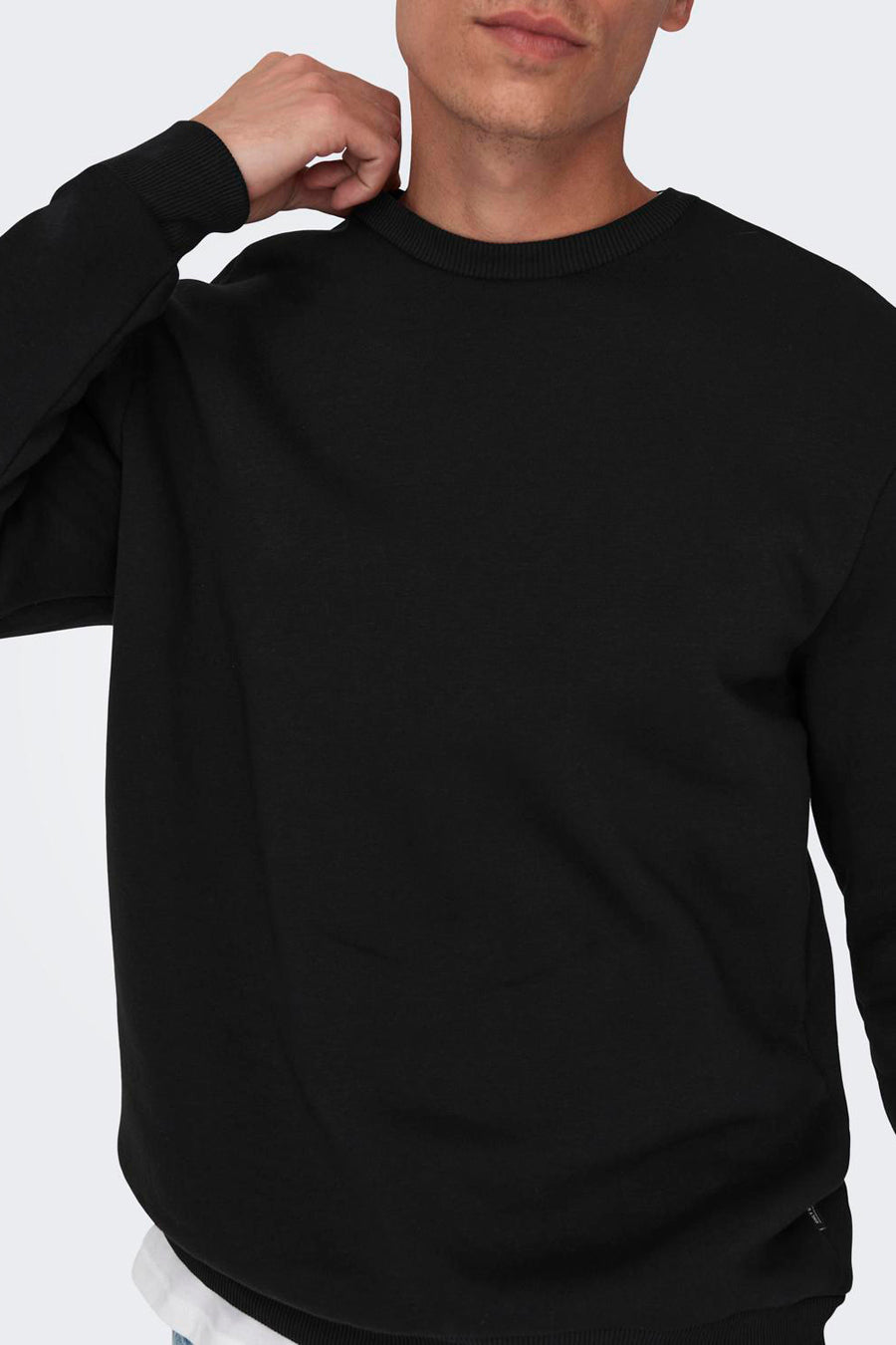 Sweater met ronde hals Zwart - ONLY & SONS®