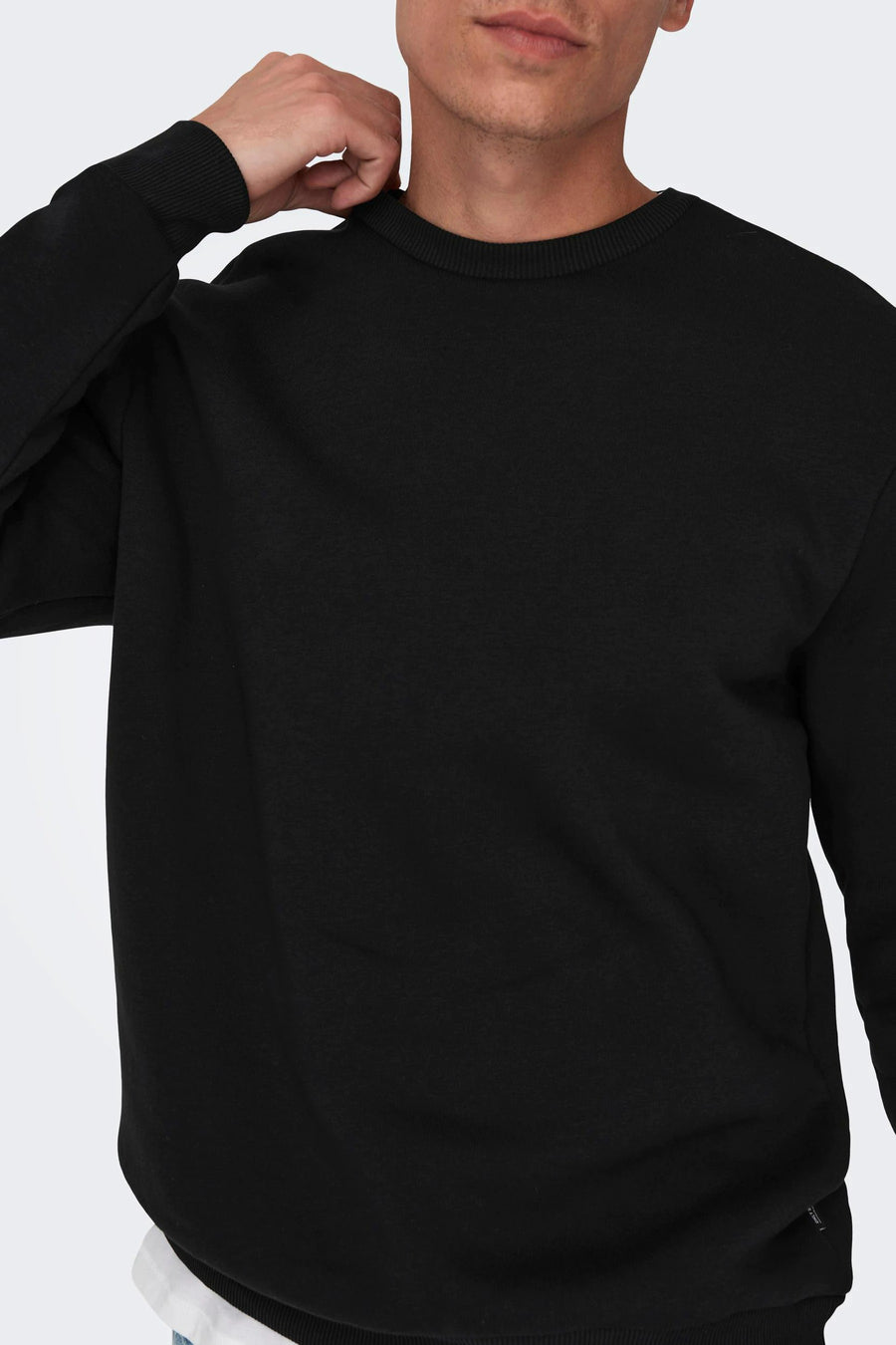 Sweater met ronde hals Zwart - ONLY & SONS®