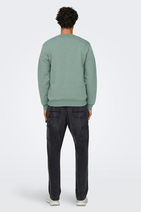 Sweater met ronde hals Groen - ONLY & SONS®