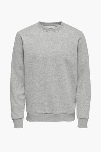 Sweater met ronde hals Grijs - ONLY & SONS®