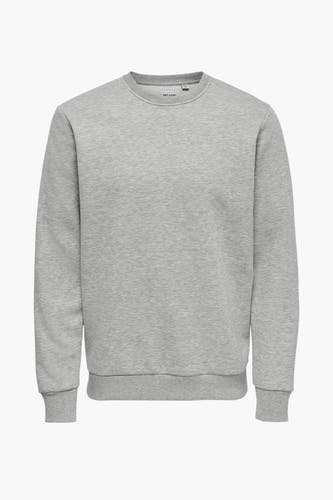 Sweater met ronde hals Grijs - ONLY & SONS®