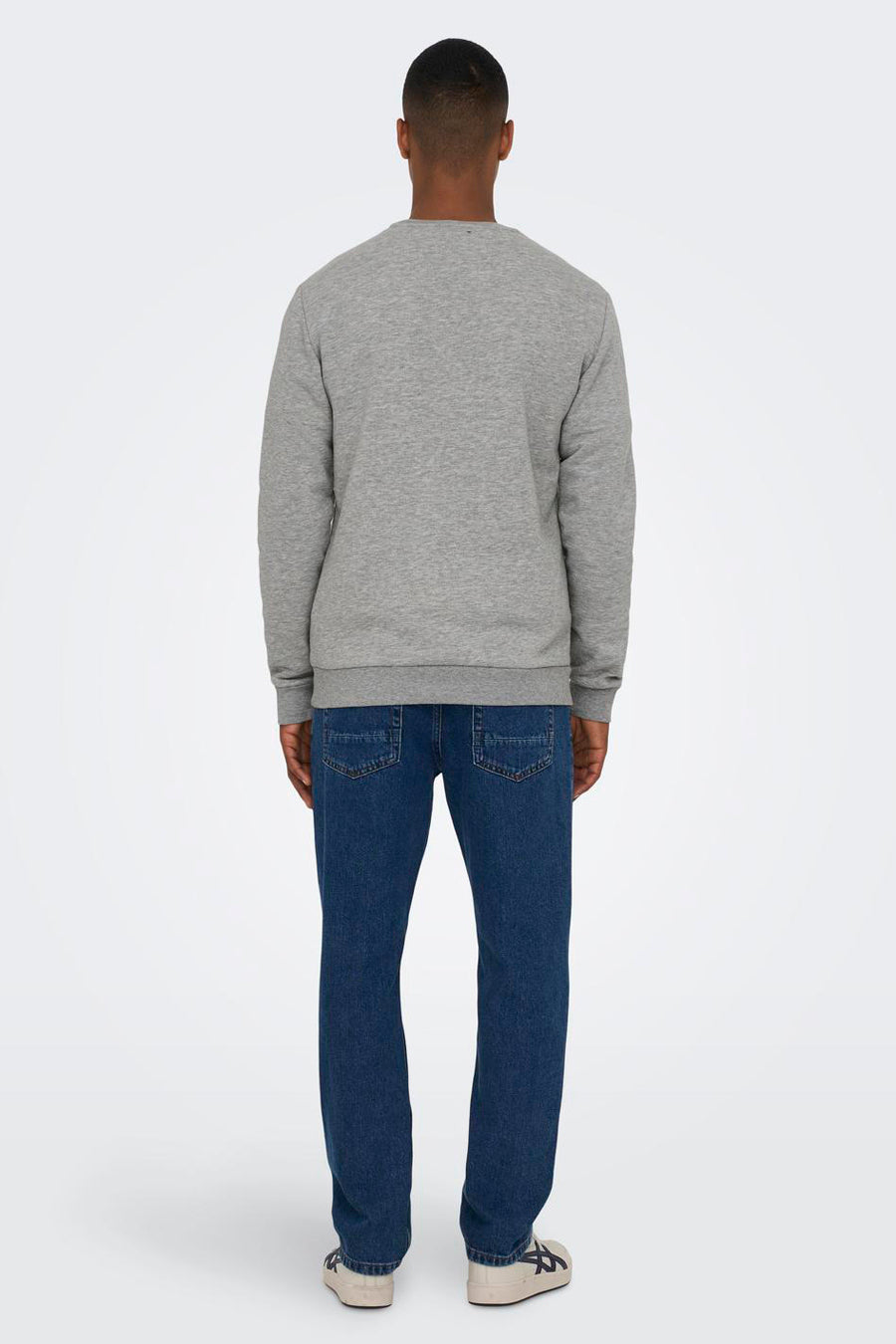 Sweater met ronde hals Grijs - ONLY & SONS®