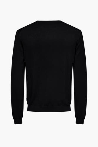 Trui met ronde hals Zwart - ONLY & SONS®