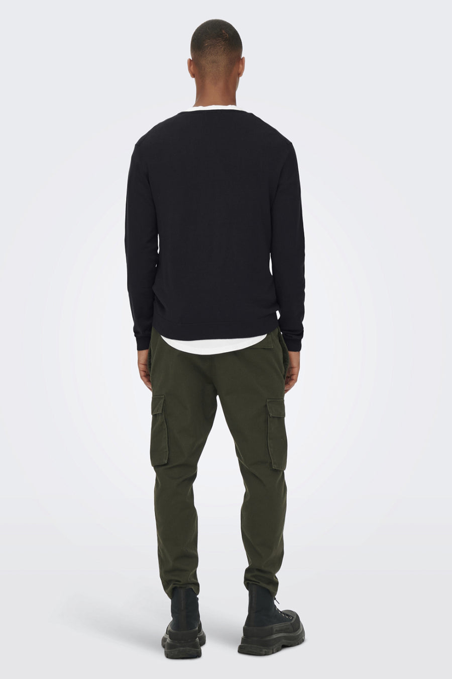 Trui met ronde hals Zwart - ONLY & SONS®