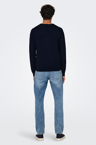 Trui met ronde hals Blauw - ONLY & SONS®