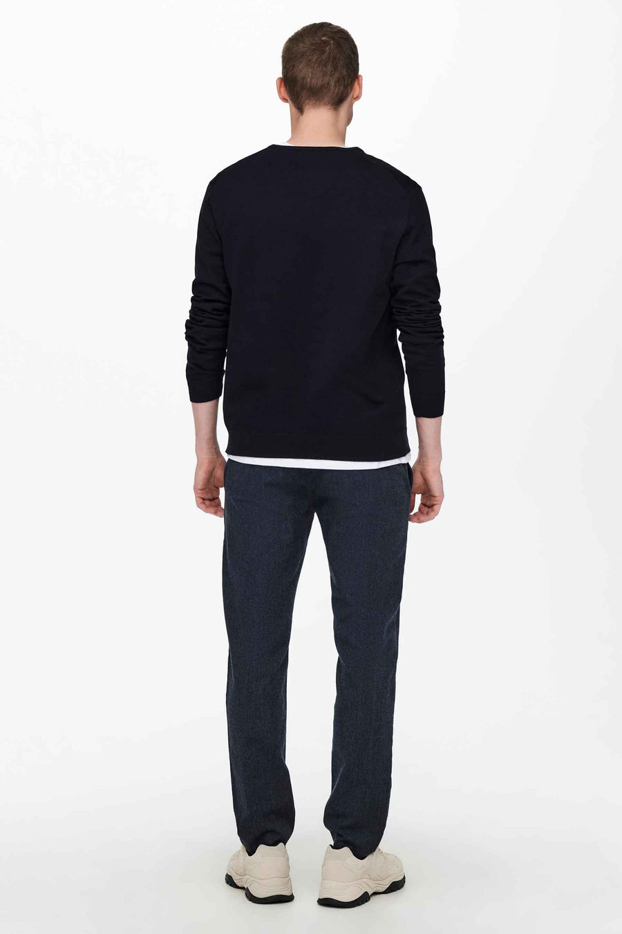 Trui met ronde hals Blauw - ONLY & SONS®