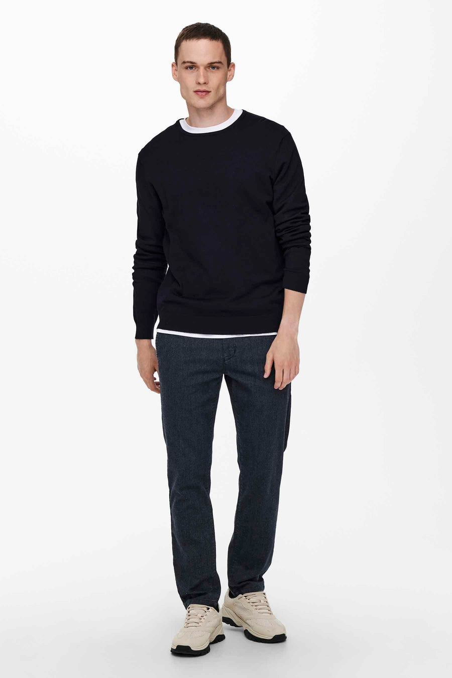 Trui met ronde hals Blauw - ONLY & SONS®