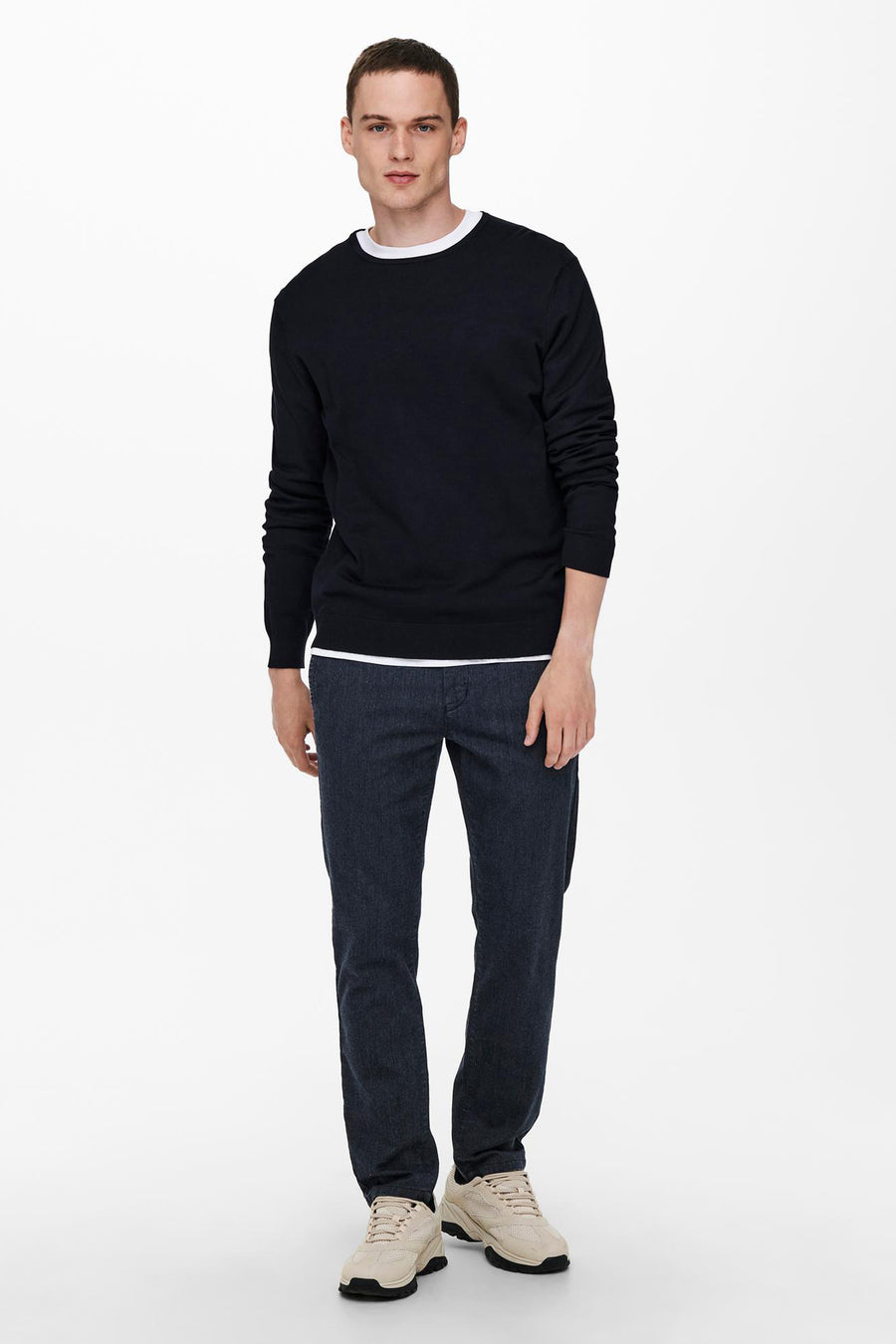 Trui met ronde hals Blauw - ONLY & SONS®