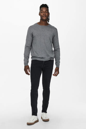 Trui met ronde hals Grijs - ONLY & SONS®