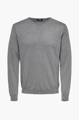 Trui met ronde hals Grijs - ONLY & SONS®