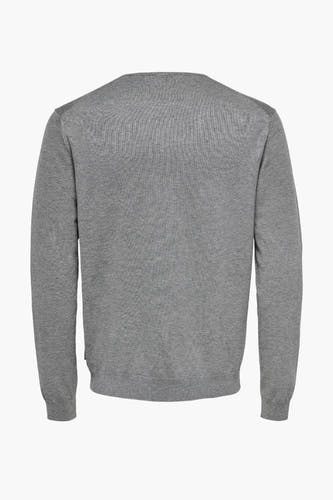 Trui met ronde hals Grijs - ONLY & SONS®