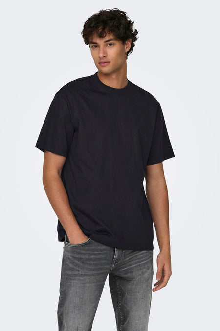T-shirt (korte mouwen) Zwart - ONLY & SONS®