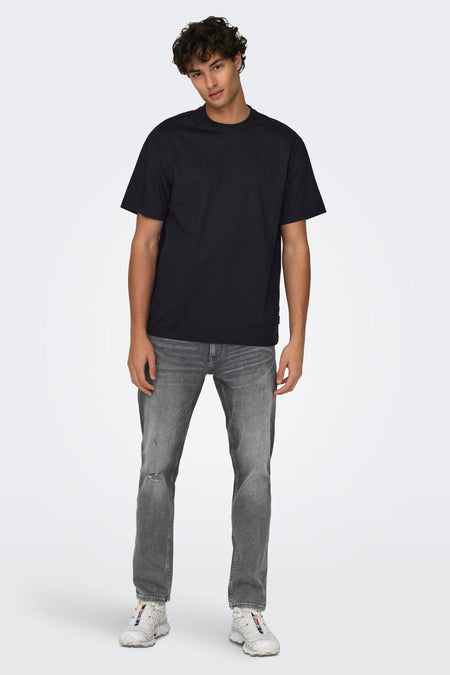T-shirt (korte mouwen) Zwart - ONLY & SONS®