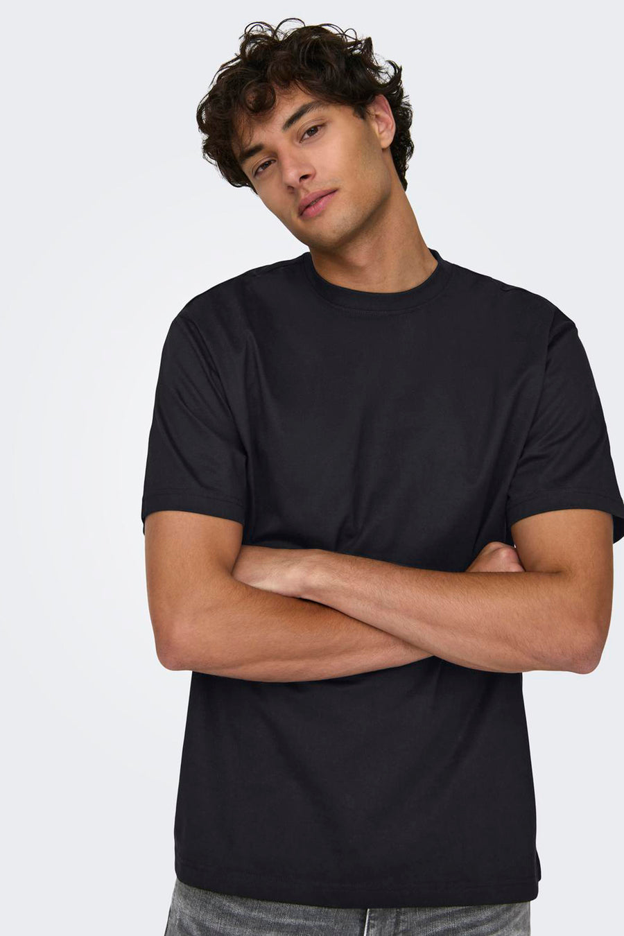 T-shirt (korte mouwen) Zwart - ONLY & SONS®