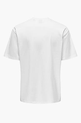 T-shirt (korte mouwen) Wit - ONLY & SONS®