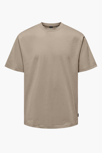 T-shirt (korte mouwen) Beige - ONLY & SONS®