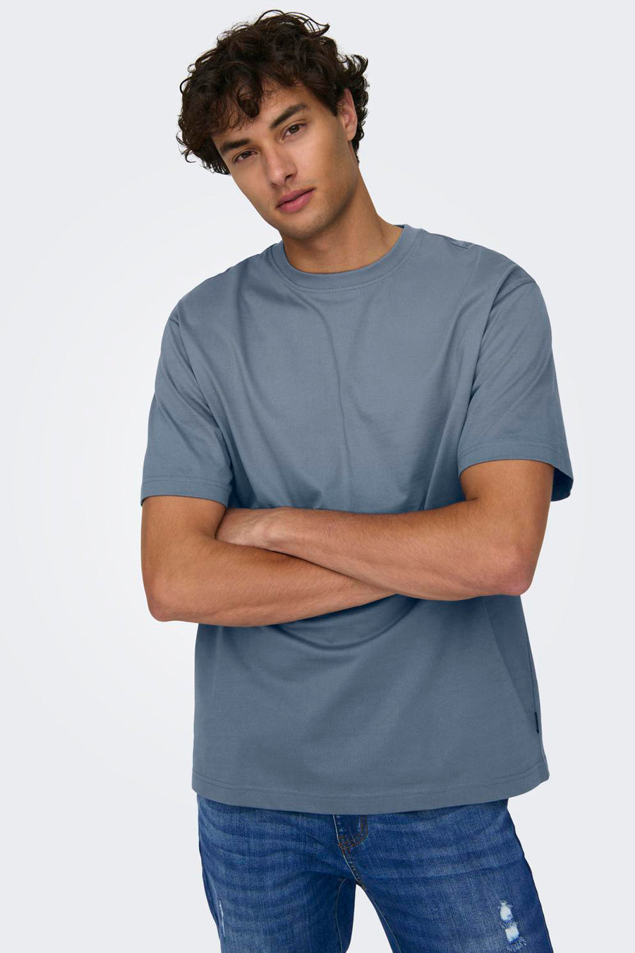 T-shirt (korte mouwen) Blauw - ONLY & SONS®