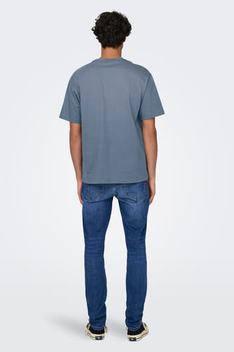 T-shirt (korte mouwen) Blauw - ONLY & SONS®
