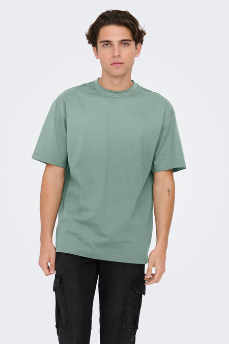 T-shirt (korte mouwen) Groen - ONLY & SONS®
