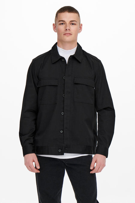 Hemd (lange mouwen) Zwart - ONLY & SONS®