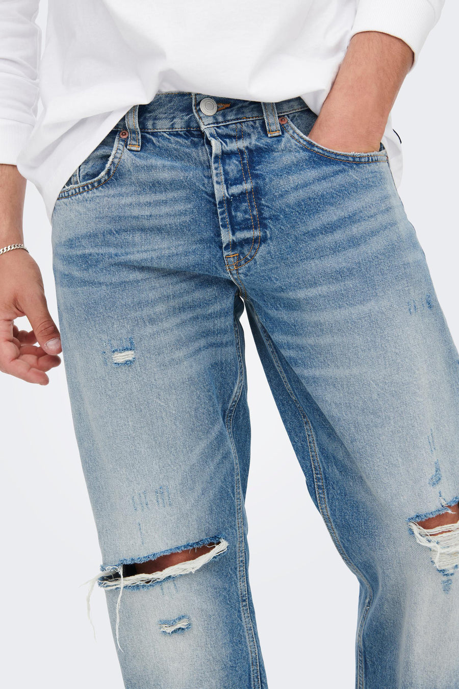 Jeans wide Light blue denim - ONLY & SONS®