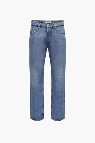 EDGE - mid blue denim