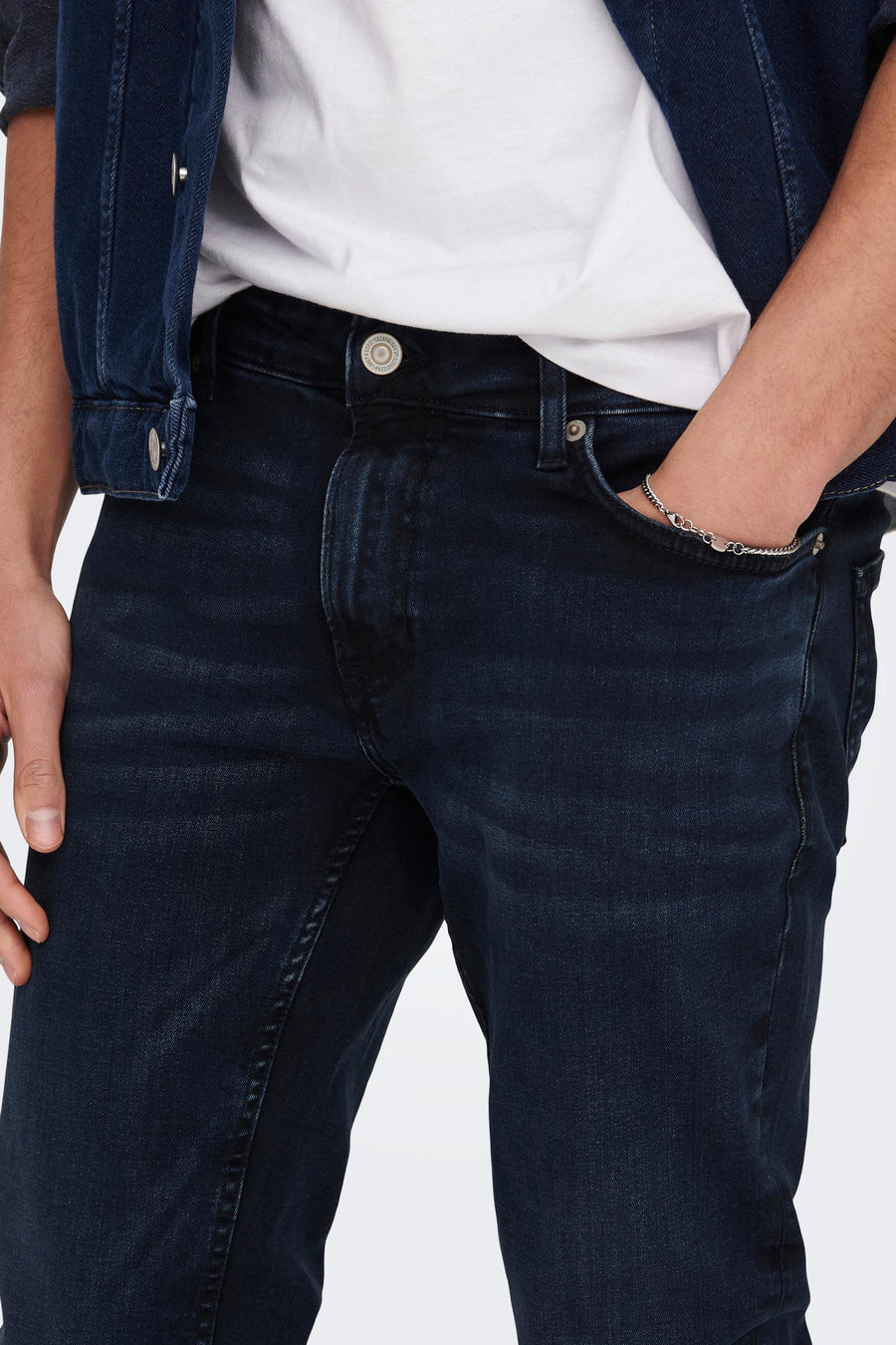 Jeans slim Blue black denim - ONLY & SONS®