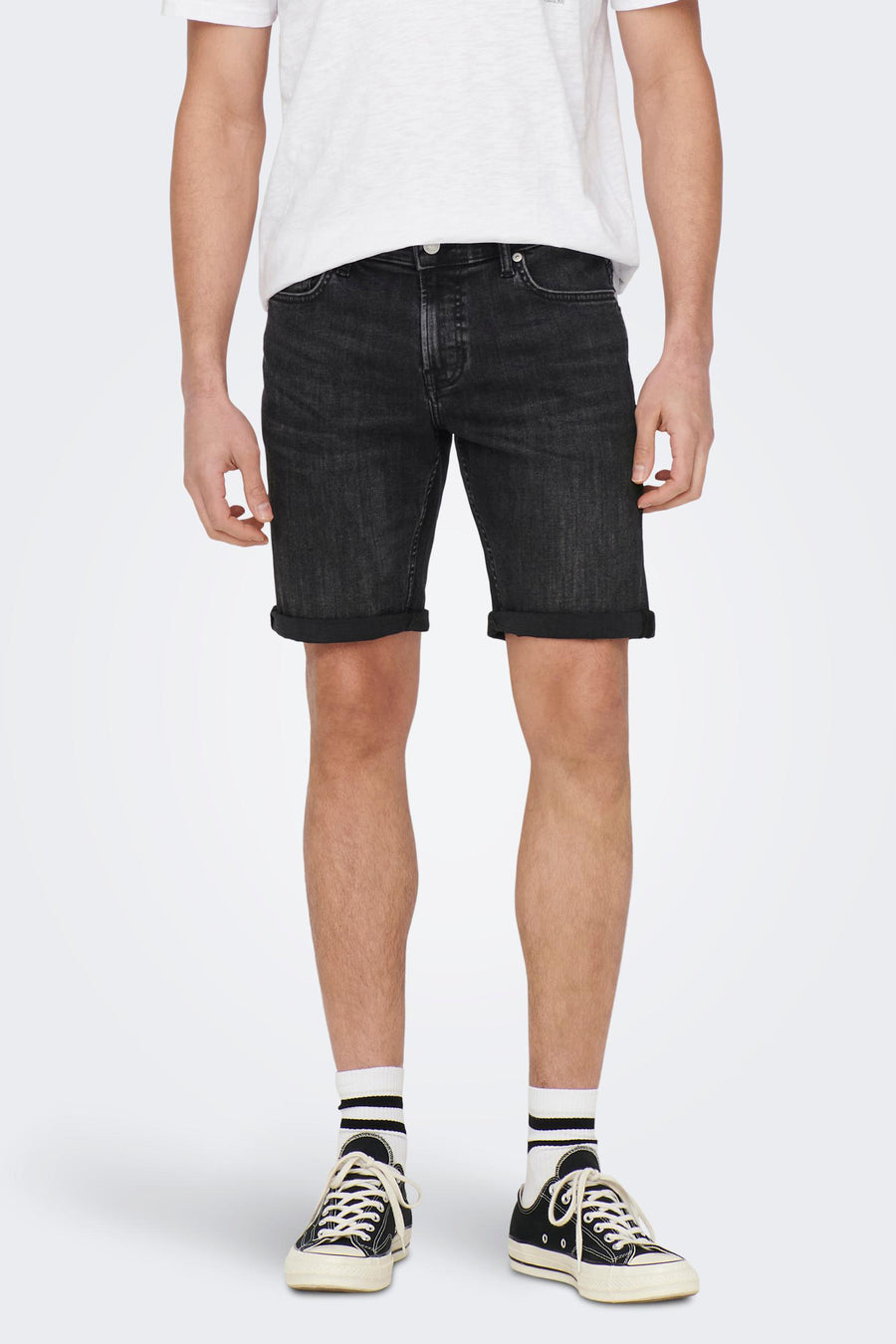 Jeansshort Black denim - ONLY & SONS®