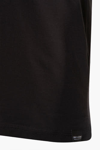 T-shirt (korte mouwen) Zwart - ONLY & SONS®