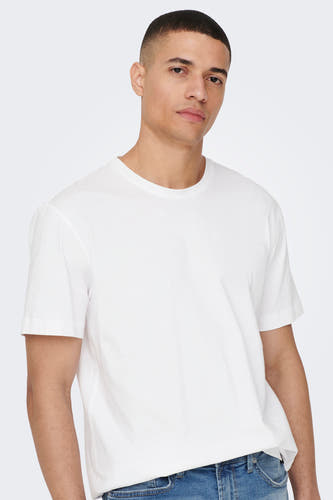 T-shirt (korte mouwen) Wit - ONLY & SONS®