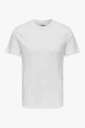 T-shirt (korte mouwen) Wit - ONLY & SONS®