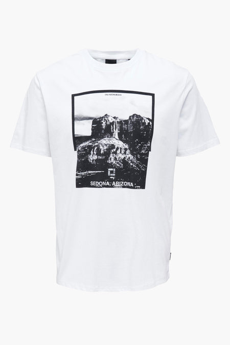 T-shirt (korte mouwen) Wit - ONLY & SONS®
