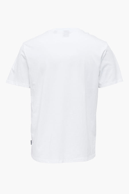 T-shirt (korte mouwen) Wit - ONLY & SONS®