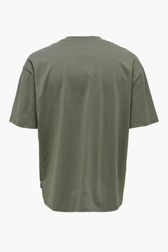 T-shirt (korte mouwen) Grijs - ONLY & SONS®