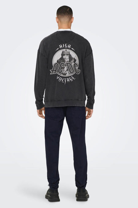 Sweater met ronde hals Zwart - ONLY & SONS®