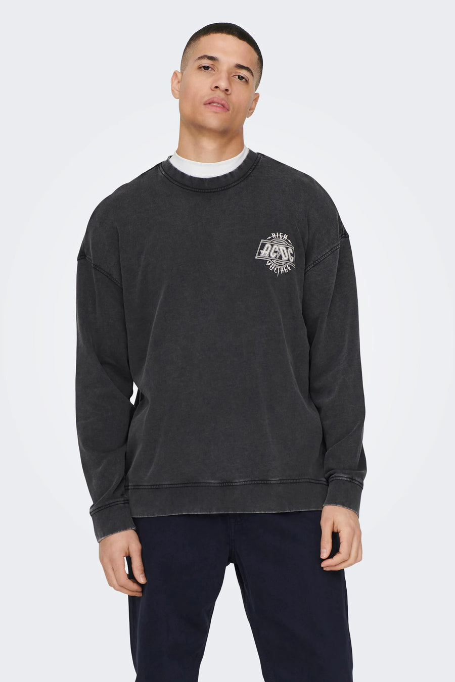 Sweater met ronde hals Zwart - ONLY & SONS®