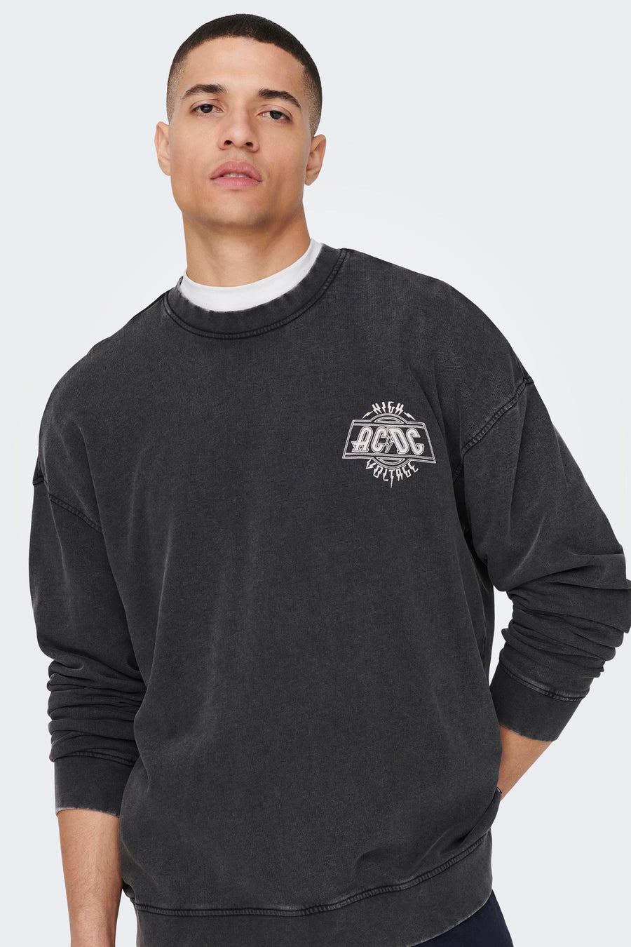 Sweater met ronde hals Zwart - ONLY & SONS®