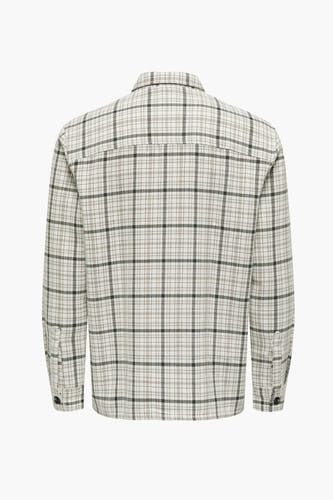 Hemd (lange mouwen) Ecru - ONLY & SONS®