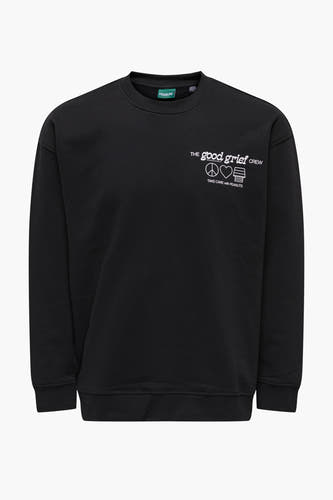 Sweater met ronde hals Zwart - ONLY & SONS®