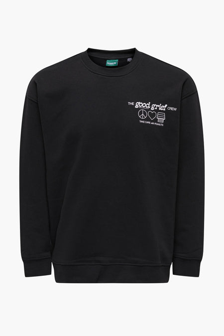 Sweater met ronde hals Zwart - ONLY & SONS®