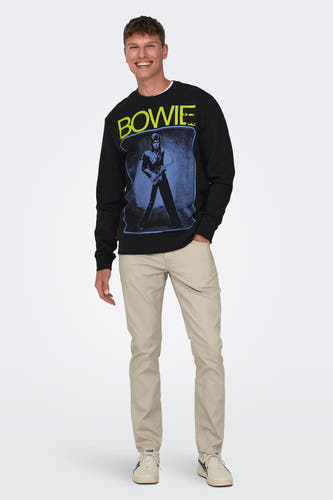 Sweater met ronde hals Zwart - ONLY & SONS®