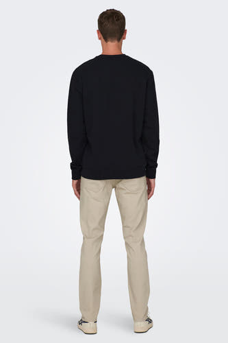 Sweater met ronde hals Zwart - ONLY & SONS®