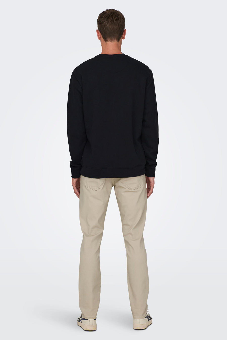 Sweater met ronde hals Zwart - ONLY & SONS®