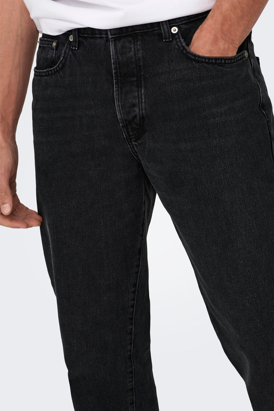 Jeans wide Black denim - ONLY & SONS®
