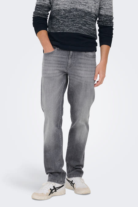 Jeans straight Light grey denim - ONLY & SONS®